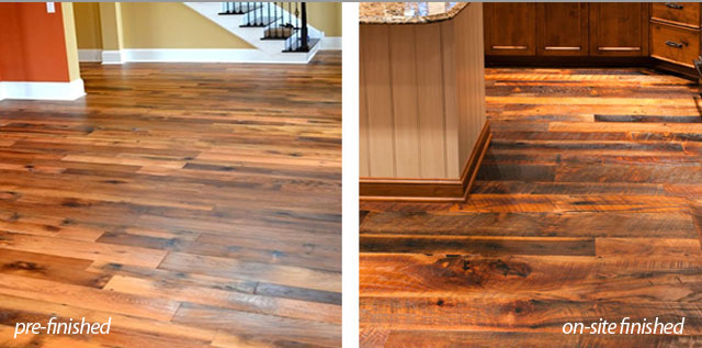 Pre-Finished vs Unfinished Flooring - Texture | Olde Wood Ltd.